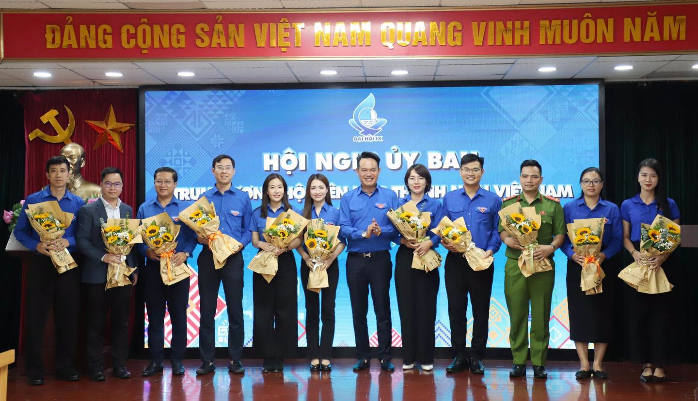 Các nhân sự tham gia Ủy ban Trung ương Hội khóa IX, nhiệm kỳ 2024 - 2029. Ảnh: Cổng thông tin Trung ương Đoàn TNCS Hồ Chí Minh