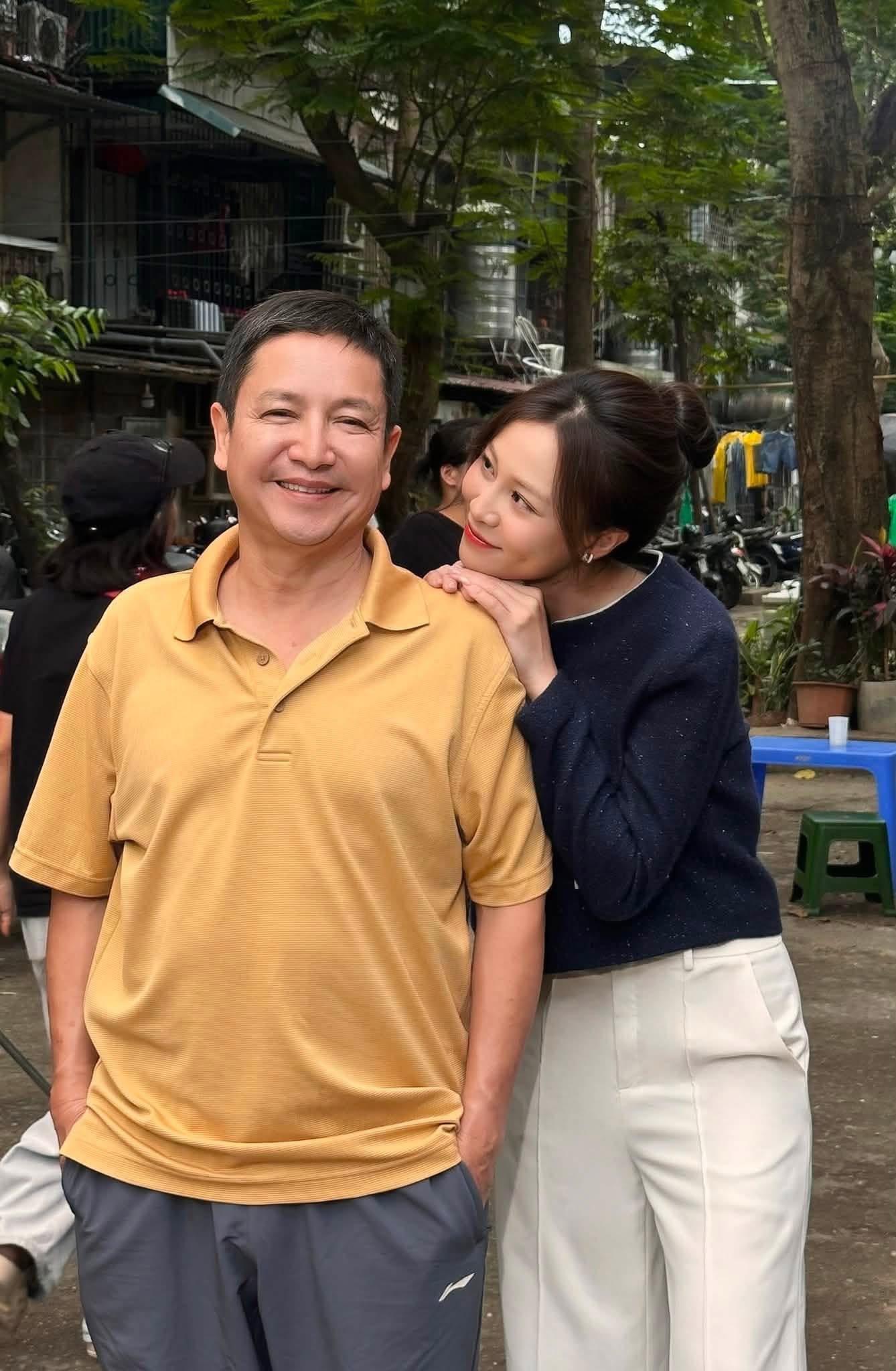 NSƯT Chí Trung vào vai ông Đăng - bố Diệu trong phim “Dưới ô cửa sáng đèn”