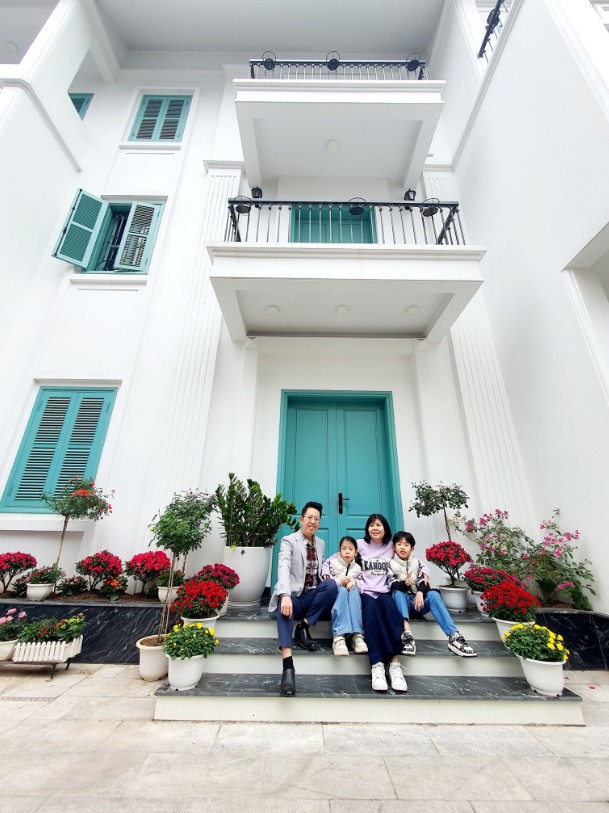 Ngôi nhà bề thế của MC Việt Khuê tại Hà Nội - Ảnh: FBNV