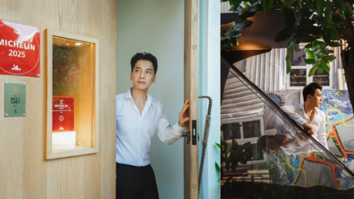   Chủ tịch ACB Trần Hùng Huy gây chú ý với vẻ ngoài lịch lãm, phong độ trong lần xuất hiện mới nhất.  
