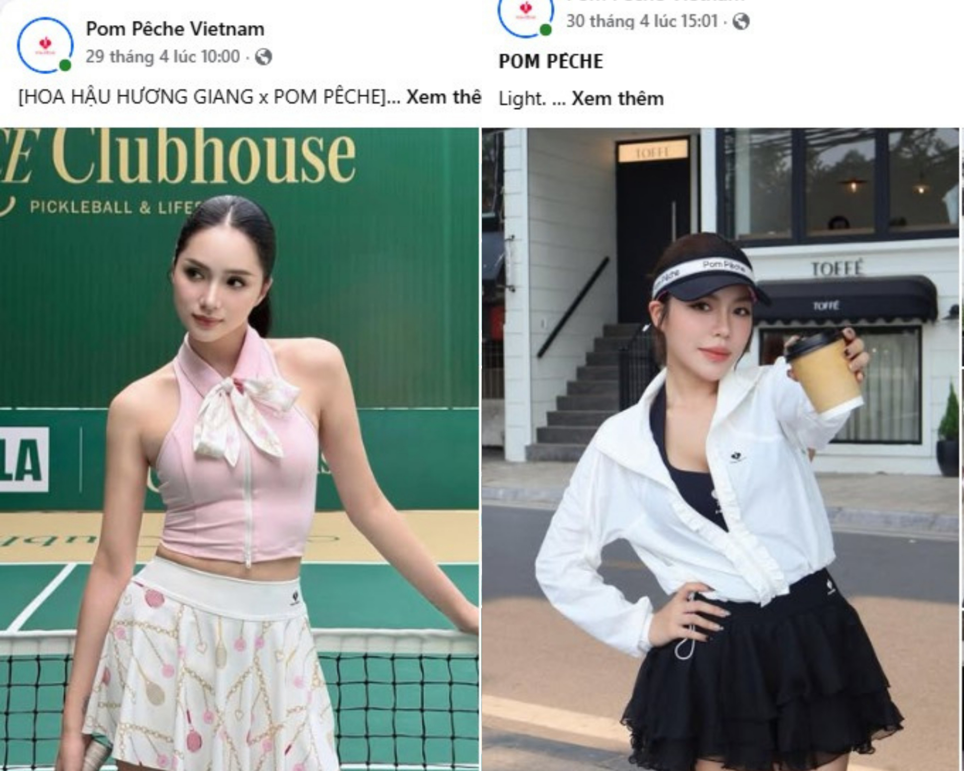 HH Hương Giang, HH Minh Tú cũng từng diện trang phục thương hiệu này.