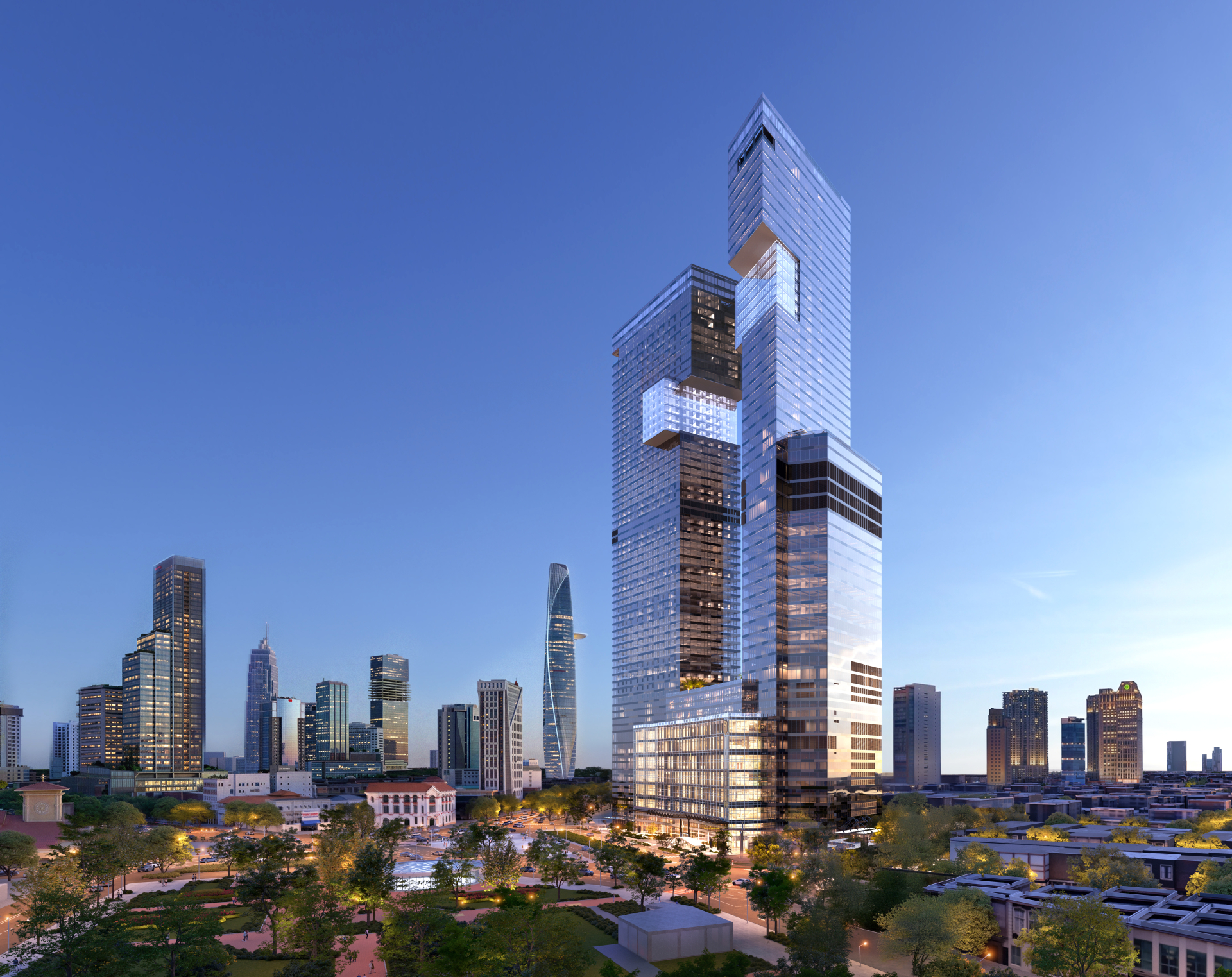 One Central Saigon - nằm ngay tứ giác trung tâm TP. HCM.