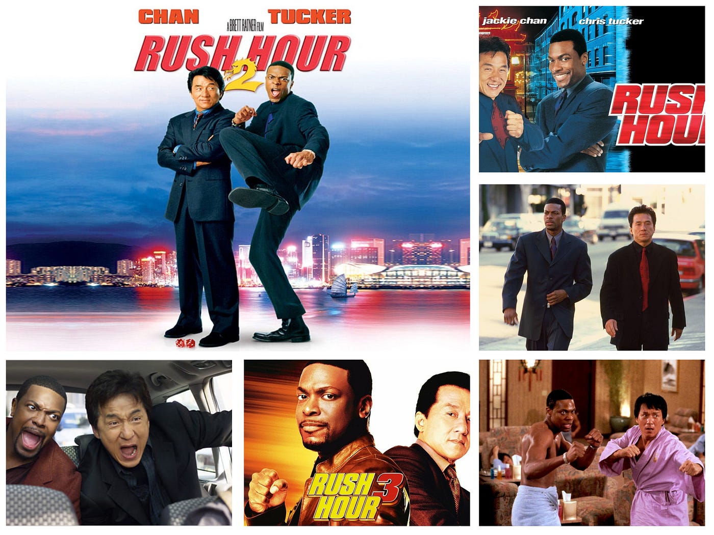 Các phần phim của thương hiệu Rush Hour.