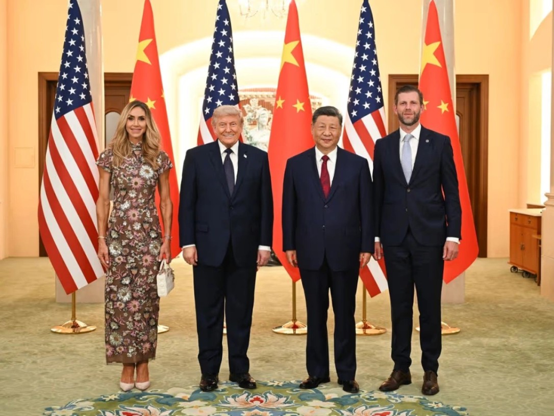 Lara Trump, vợ của Eric Trump - con trai thứ hai của Tổng thống Mỹ Donald Trump - Ảnh: AP