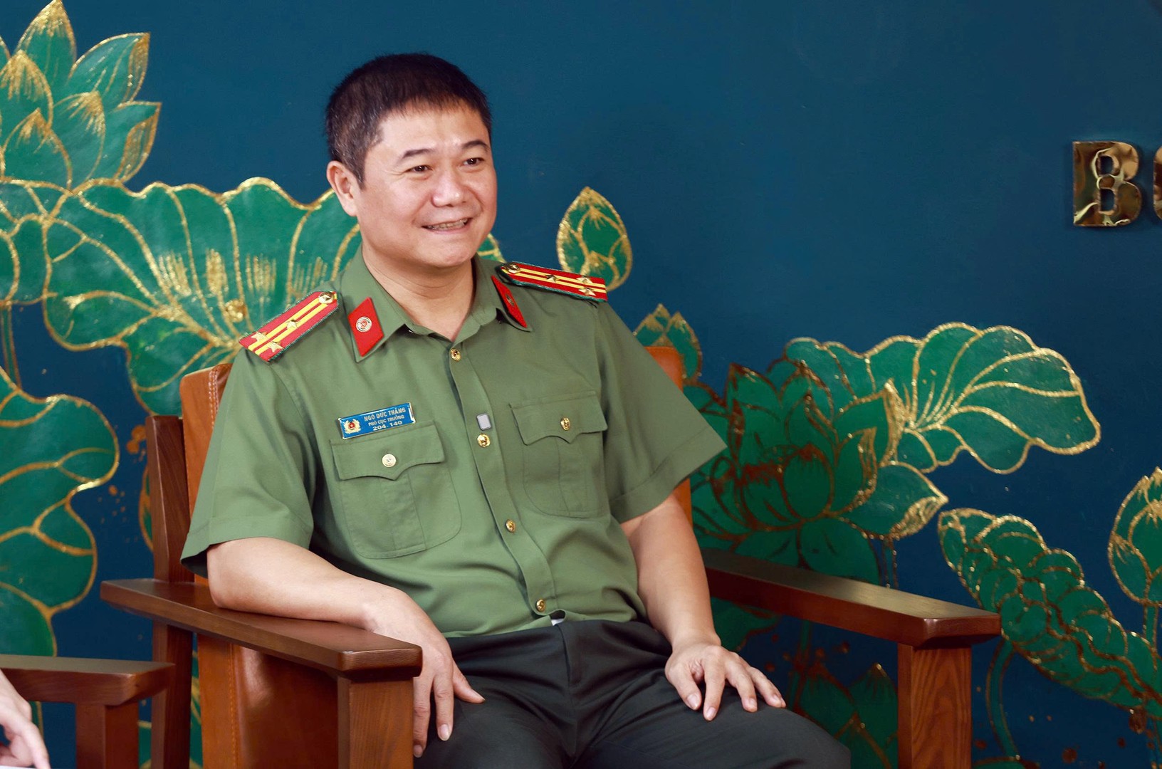 Thượng tá Ngô Đức Thắng, Phó Cục trưởng Cục Pháp chế và cải cách hành chính, tư pháp, Bộ Công an - Ảnh: Bộ Công an