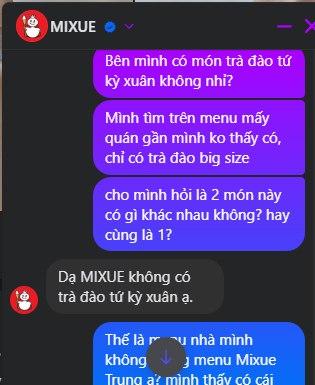 Fanpage chính thức tại Việt Nam phản hồi khách hàng.