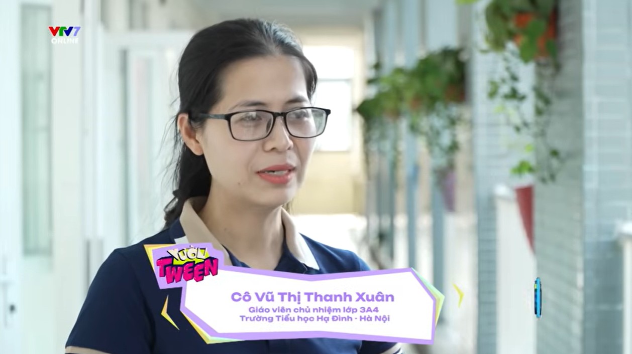 Cô Vũ Thị Thanh Xuân, giáo viên chủ nhiệm