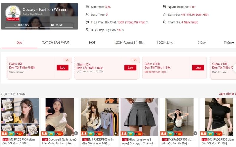 Các xưởng Taobao trên sàn thương mại điện tử tại Việt Nam.