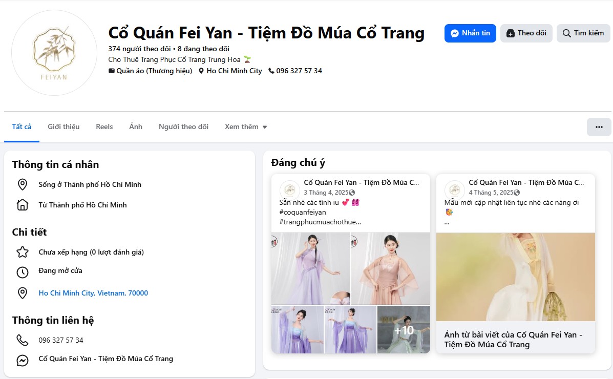 Shop order hộ của Phạm Dung vẫn cập nhật các mẫu hot trend trang phục múa cổ trang.