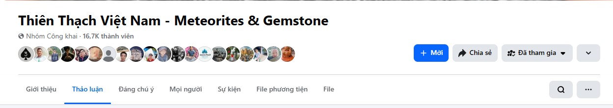 Group Facebook này có hơn 16.700 thành viên.