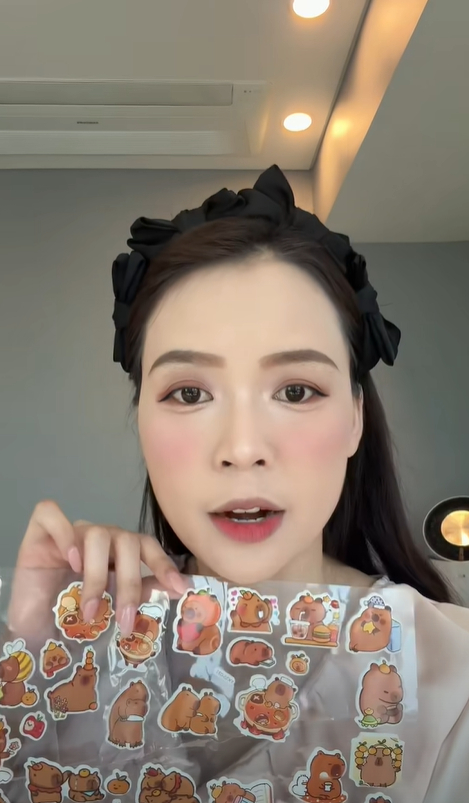 Video cảnh báo được nữ diễn viên đăng tải trên trang FB cá nhân (Ảnh cắt từ video)