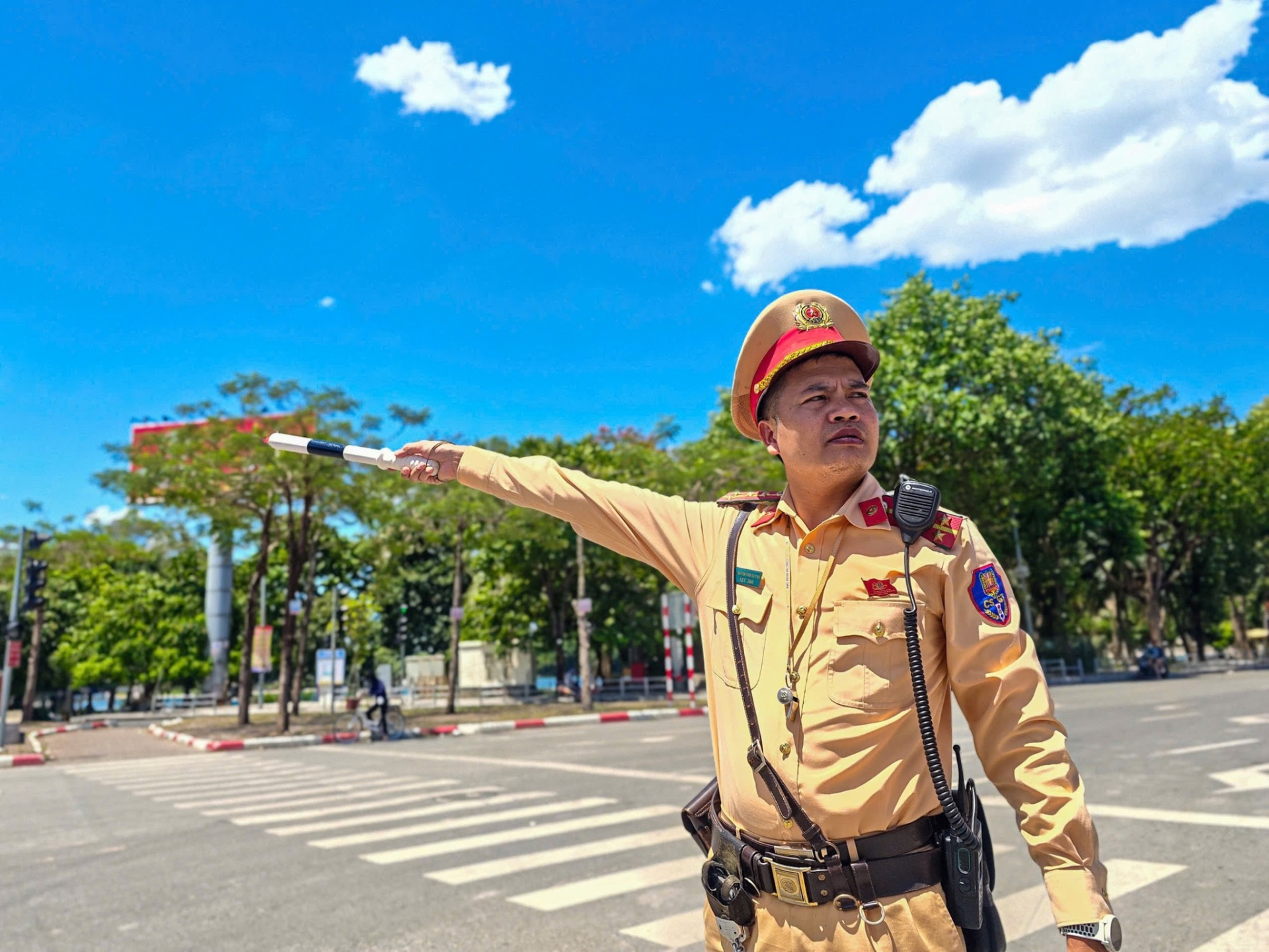 Hà Nội sẽ phân luồng giao thông để phục vụ Đại hội Công đoàn Việt Nam, người dân cần hết sức chú ý (Ảnh: CATPHN)