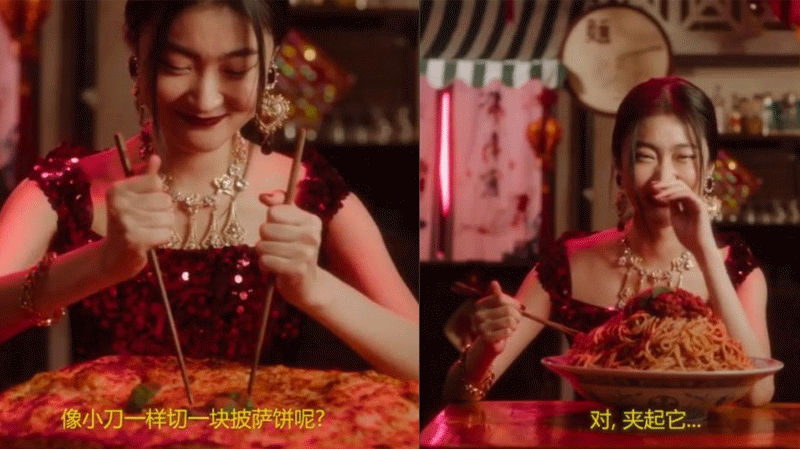 Video quảng bá của Dolce & Gabbana.