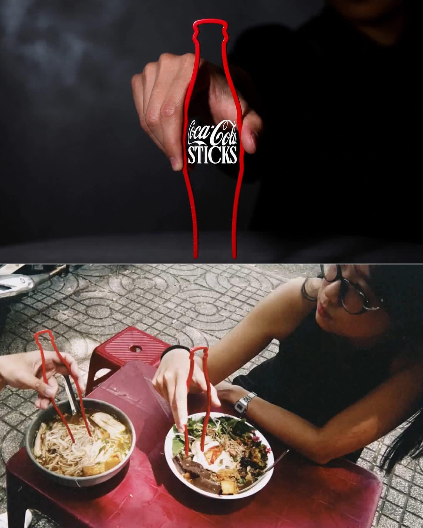 Chiến dịch Coke Sticks do Ogilvy TP. HCM thực hiện.