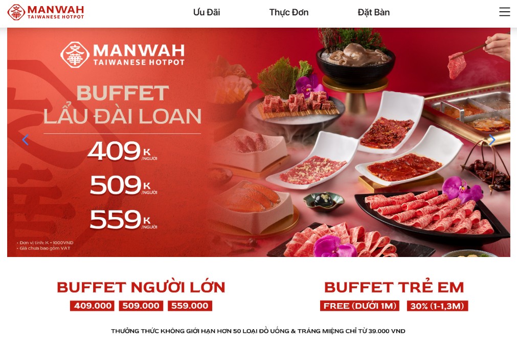 Giá đang công khai trên website thương hiệu.