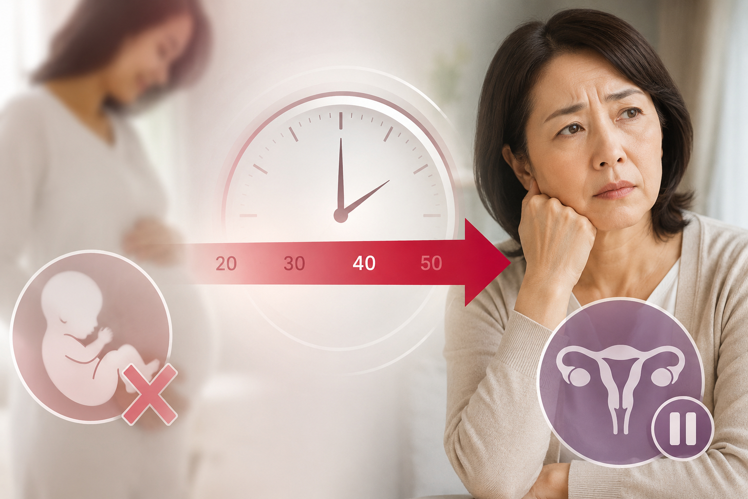 Mãn kinh sớm được định nghĩa là tình trạng mãn kinh xảy ra trước tuổi 45.