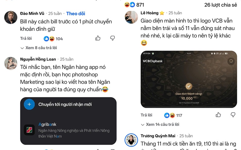Hoàng Hoa Trung bị tố tự thiết kế màn hình giao dịch chuyển khoản: Ngân hàng Vietcombank trả lời