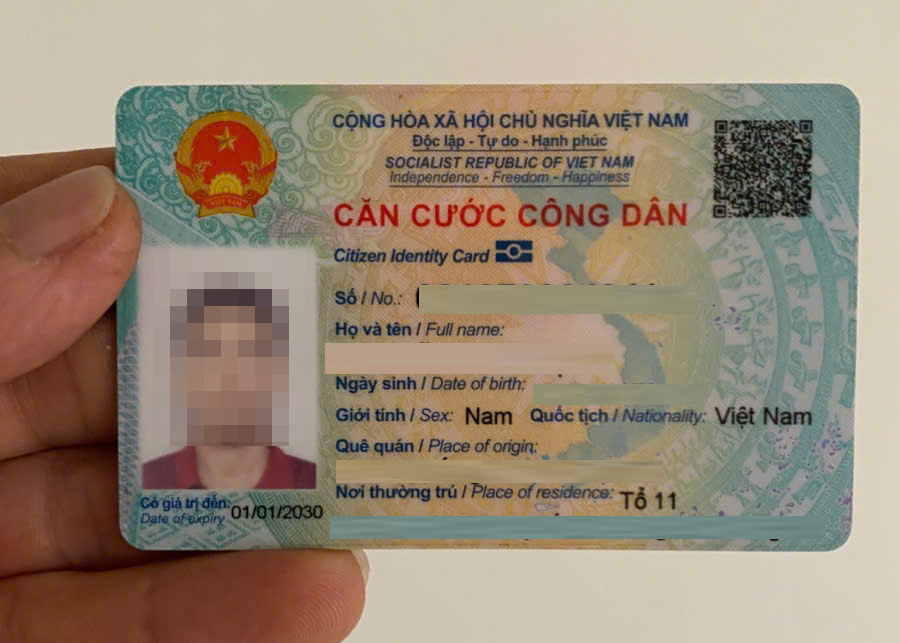Những người thuộc 4 năm sinh sau nên nhanh chóng tiến hành đổi CCCD (Ảnh: Báo Tuyên Quang)