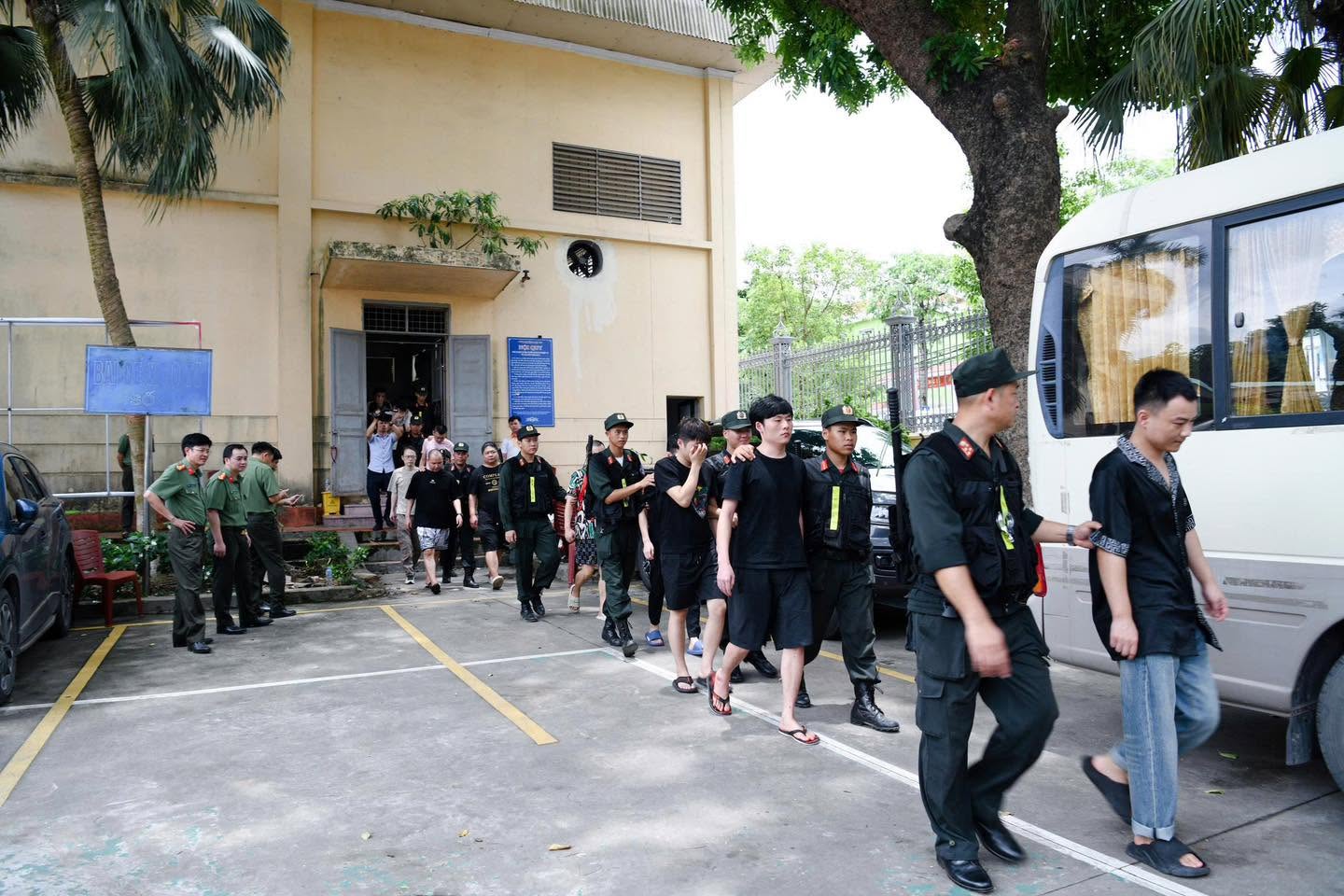 Các đối tượng trong vụ án (Ảnh: CATPT)