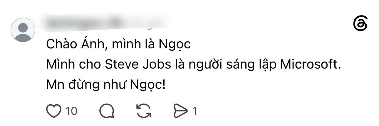 Từ một nhà sáng lập công nghệ, Steve Jobs bỗng được các sĩ tử phong thêm vô số vai trò và phát minh mới sau kỳ thi (Ảnh: Theard)