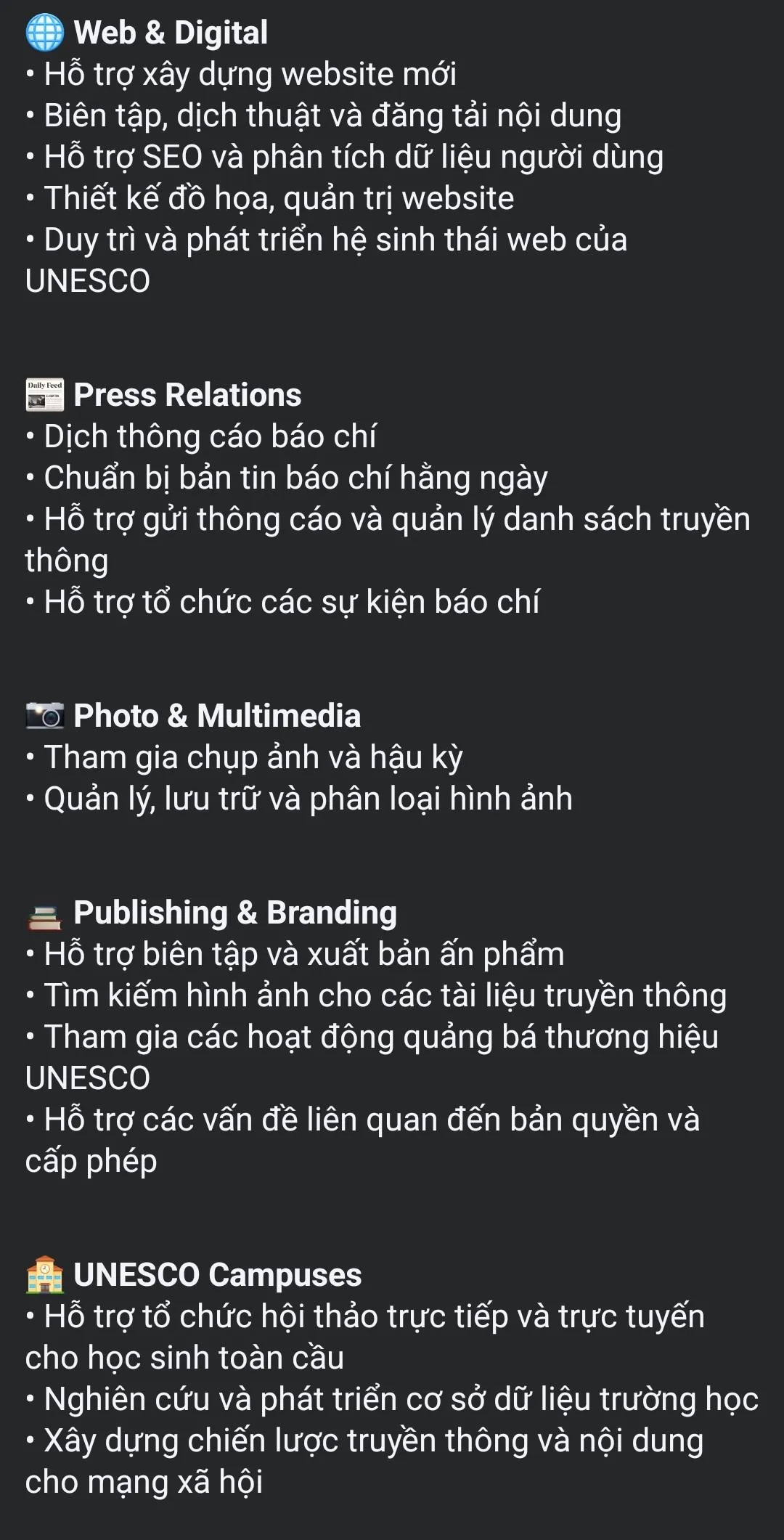 Thông tin JD tuyển dụng đang được chia sẻ rầm rộ.