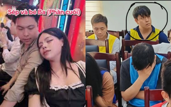 Một trong những đối tượng bị bắt từng viral trên MXH với loạt hình ảnh 