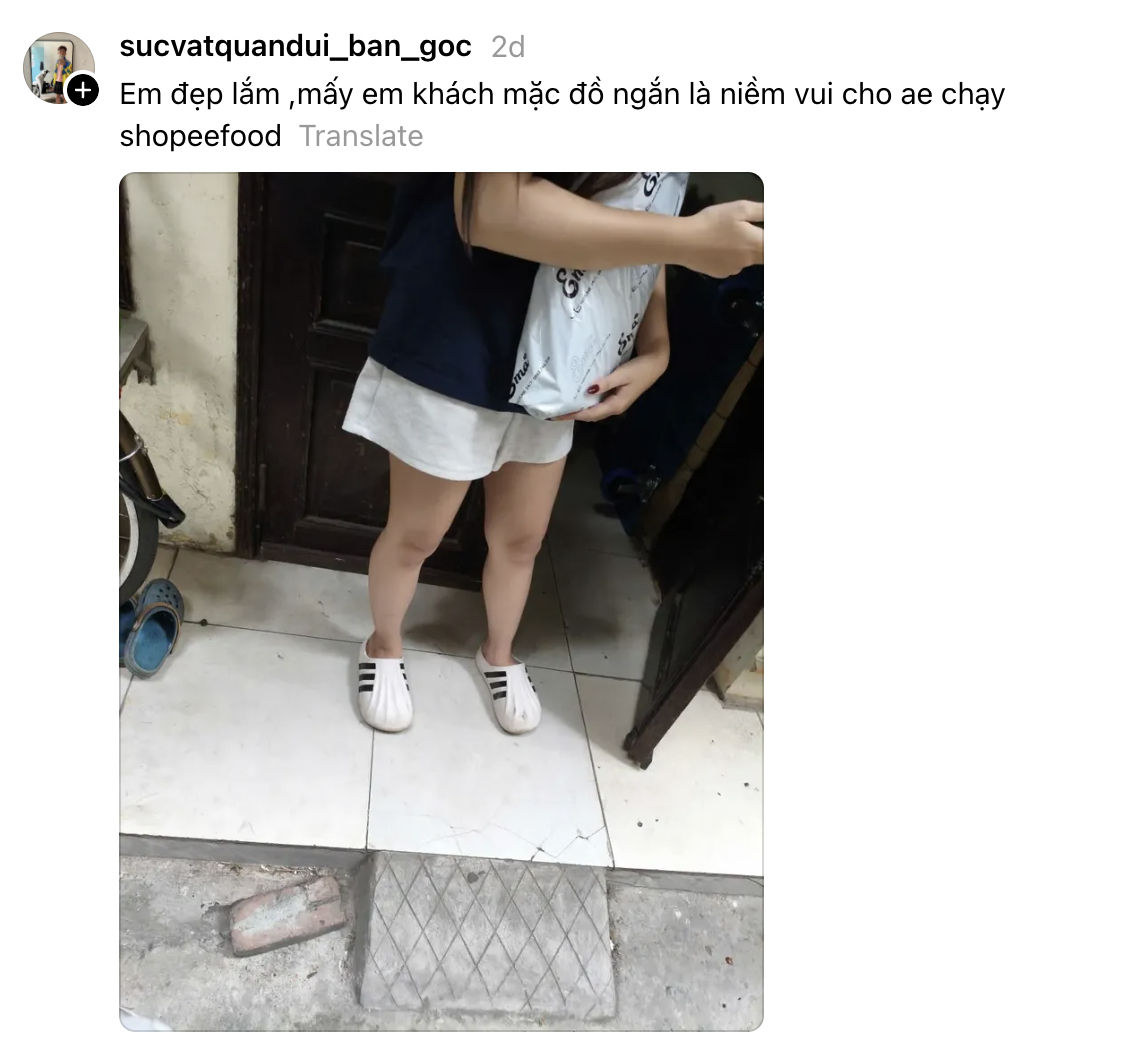 Những nội dung này nhanh chóng khiến nhiều người cảm thấy cực kỳ khó chịu bởi cách nhìn nhận và bình luận về người khác theo hướng thiếu tôn trọng (Ảnh: Threads)