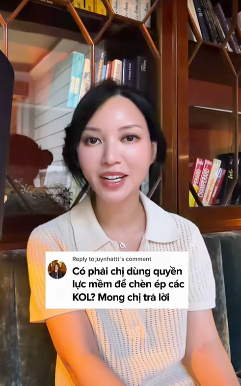 Trước đó, nữ CEO cũng phản hồi về những đồn đoán sử dụng