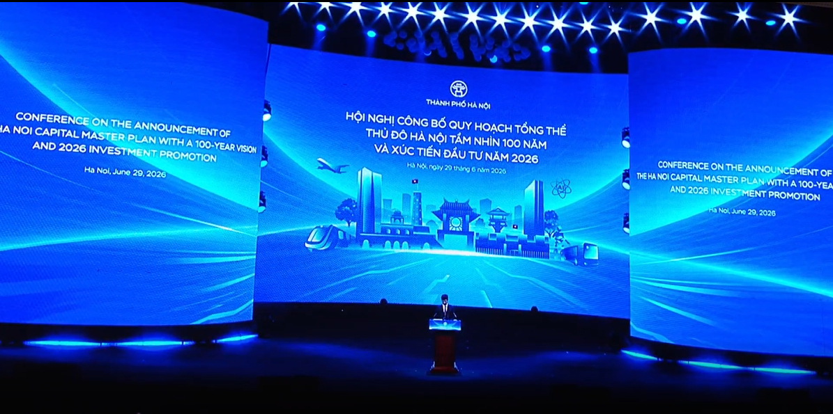 Ông Na Ki Hon, đại diện Samsung Việt Nam tại Hội nghị công bố Quy hoạch tổng thể Thủ đô Hà Nội tầm nhìn 100 năm và Xúc tiến đầu tư năm 2026