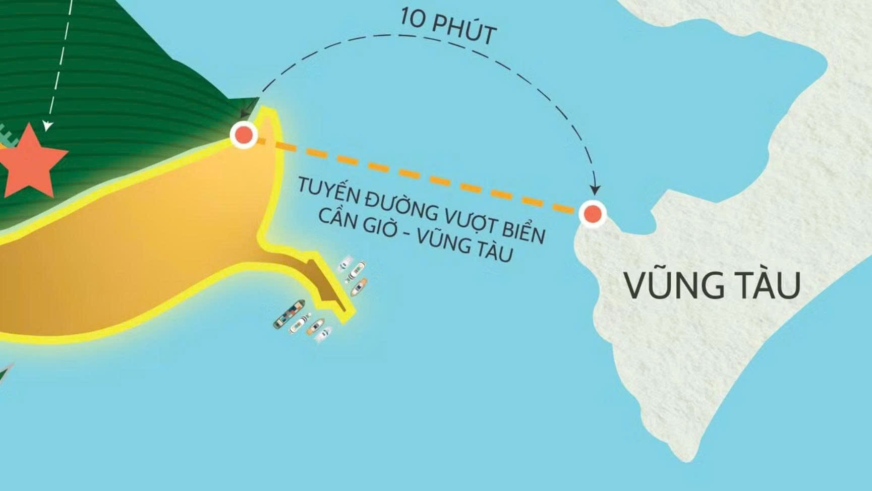 Siêu dự án 93.000 tỷ chính thức khởi động: Cần Giờ - Vũng Tàu chỉ còn cách nhau 10 phút