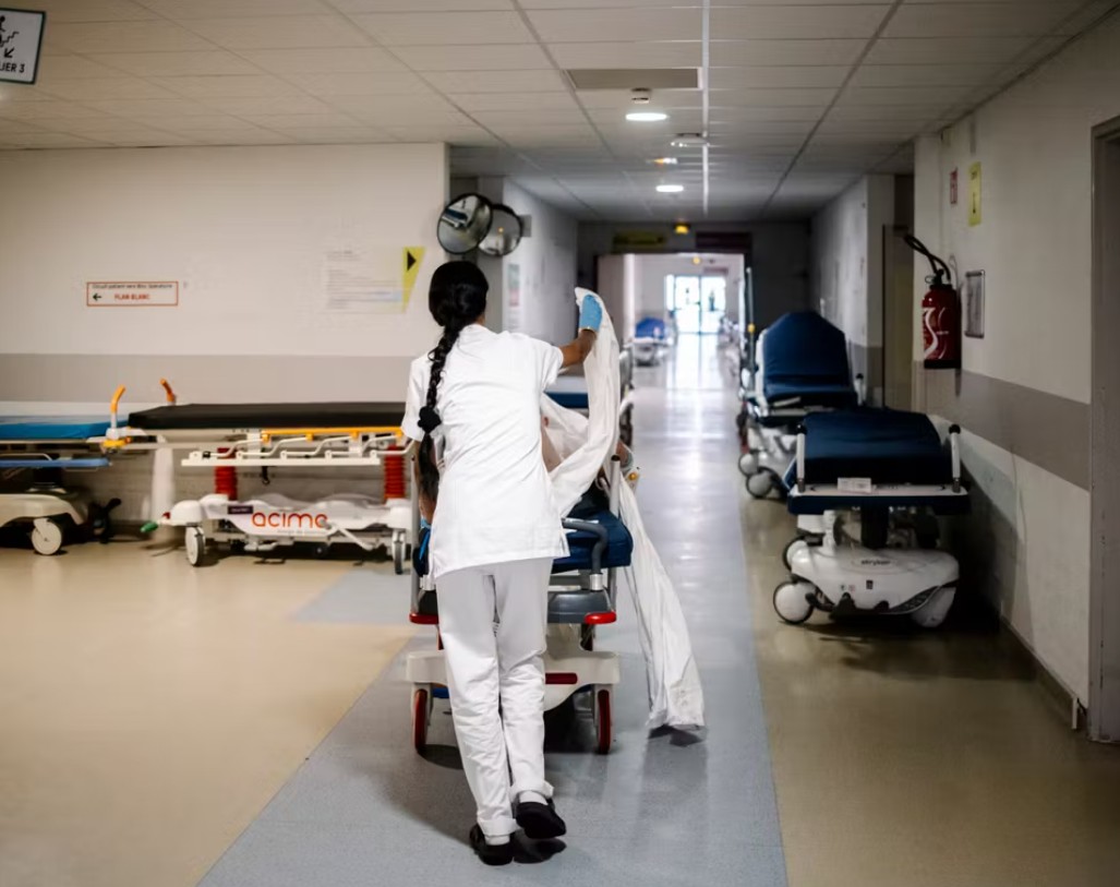 Khoa cấp cứu tại Bệnh viện Đa khoa Metz-Thionville, miền đông nước Pháp, ảnh chụp ngày 26/6/2026