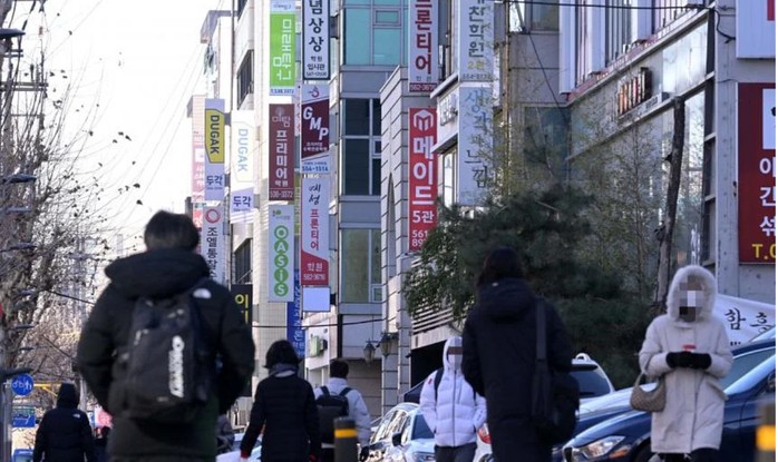 Khu Daechi-dong ở phía nam Seoul.
