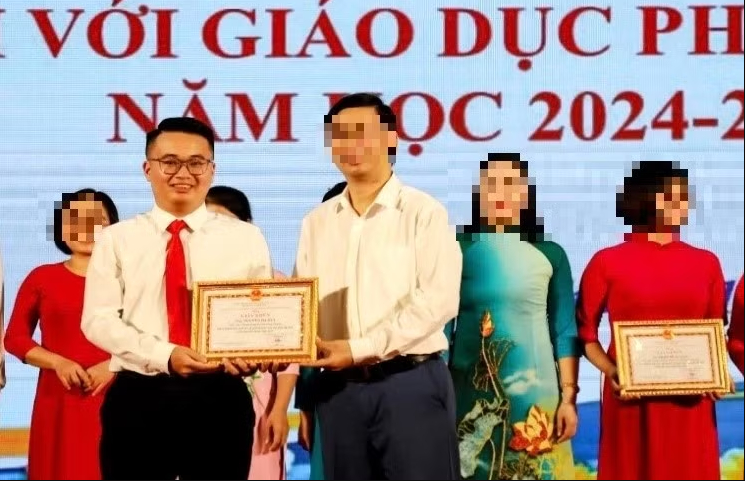 Nguyễn Hà Duy từng đạt được nhiều thành tích trong quá trình giảng dạy