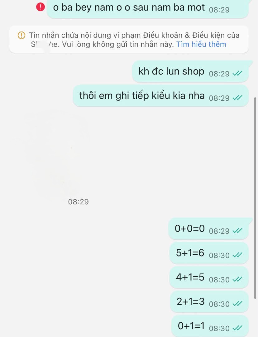 Từ bài thơ, nhạc thiếu nhi đến ‘mật mã’, nói lái: Chủ shop thương mại điện tử nghĩ đủ cách ‘lách luật’ gửi số điện thoại cho khách
