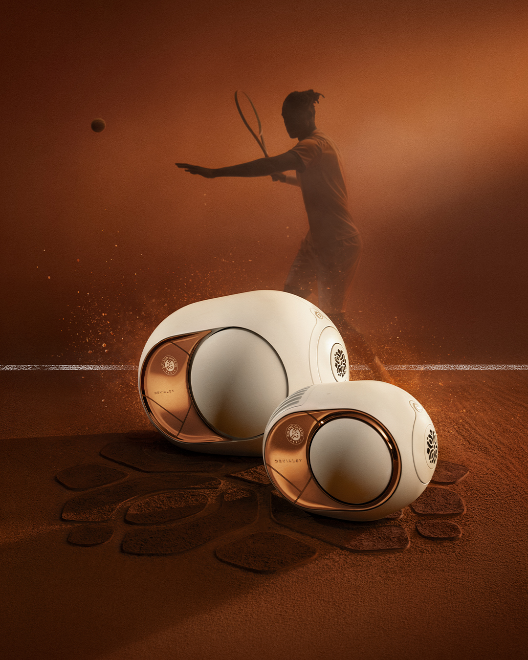 Devialet chính thức ra mắt phiên bản giới hạn đặc biệt Roland-Garros của dòng loa Devialet Phantom Ultimate