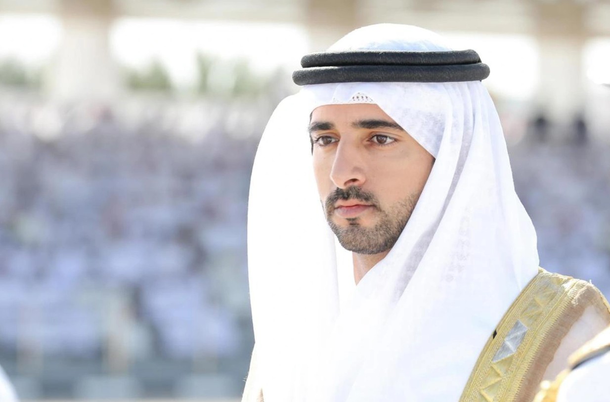 Thái tử Sheikh Hamdan là người gây ấn tượng với gương mặt điển trai