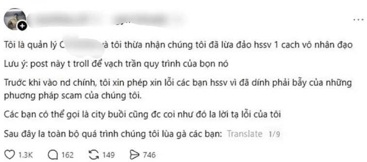 Những nội dung chia sẻ của người tự nhận trong ngành tạo ra nhiều tranh luận trên MXH (Ảnh: Threads)