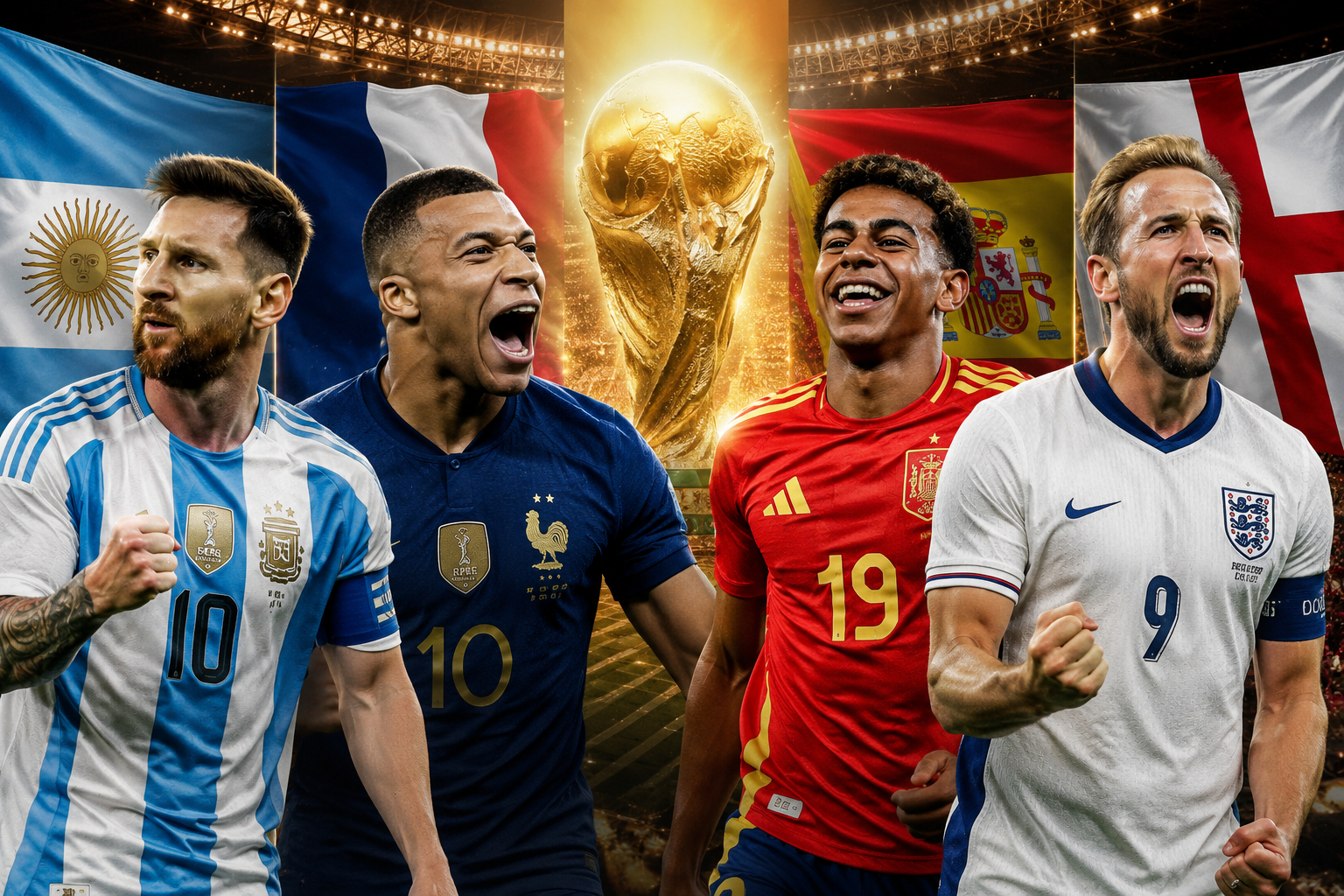 Vòng bán kết World Cup 2026 thực sự đã quy tụ bốn