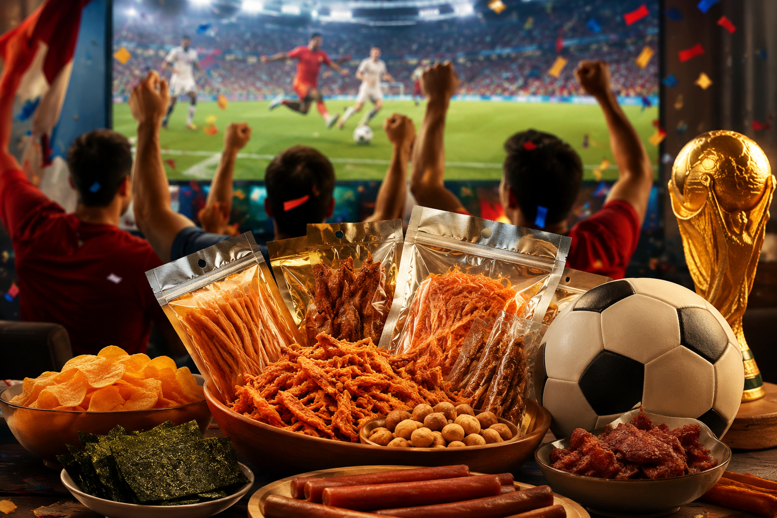 World Cup đang tạo ra cú hích cho thị trường đồ ăn vặt