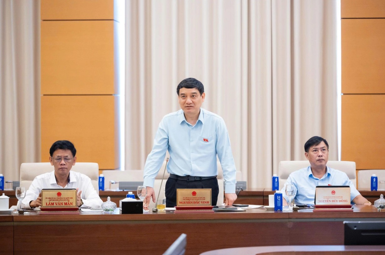 Chủ nhiệm Ủy ban Văn hóa và Xã hội của Quốc hội Nguyễn Đắc Vinh - Ảnh: Quốc hội