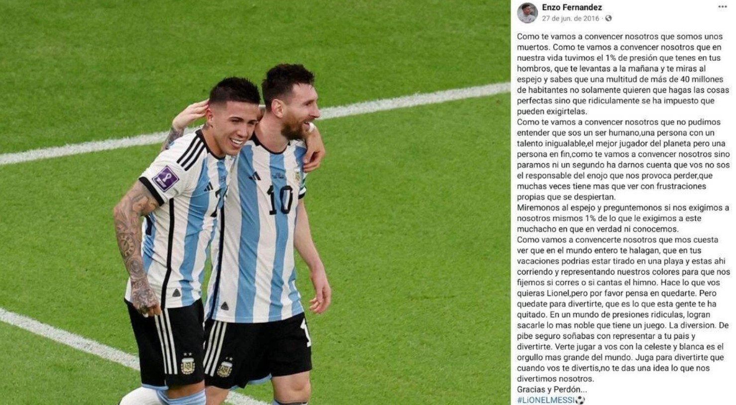 Bức thư Fernandez thuyết phục Messi đừng chia tay tuyển Argentina vào năm 2016