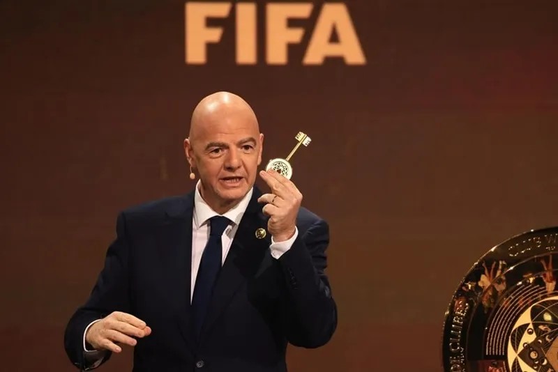 Chủ tịch FIFA - ông Gianni Infantino.