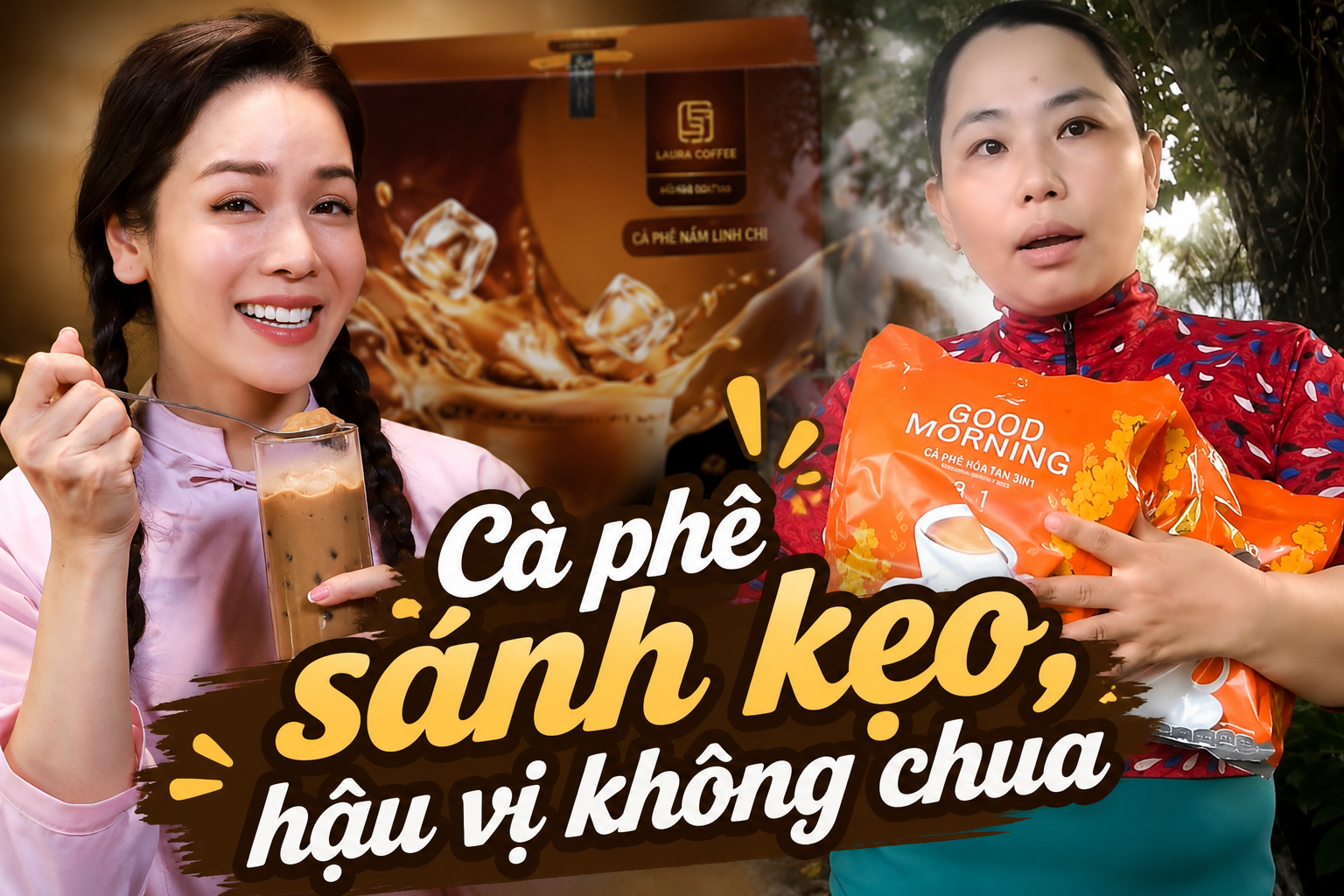 Trước ‘2 gói nấm linh chi,... sánh kẹo, hậu vị không chua’ phủ sóng, đã có một thương hiệu cà phê hòa tan âm thầm hiện diện ở miền Tây