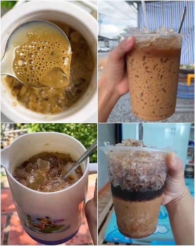 Cà phê sữa thường được pha rất đậm, kết hợp cùng sữa đặc ngọt, béo.