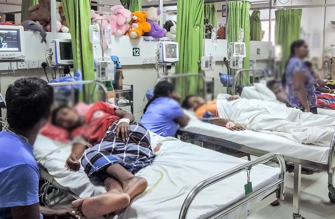 Sri Lanka đã ghi nhận 76.044 ca mắc sốt xuất huyết và 53 ca tử vong.