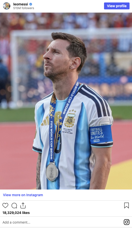 Sau World Cup 2026, đây là 10 cầu thủ có sức hút lớn nhất thế giới: Vị trí của Ronaldo và Messi gây bất ngờ!