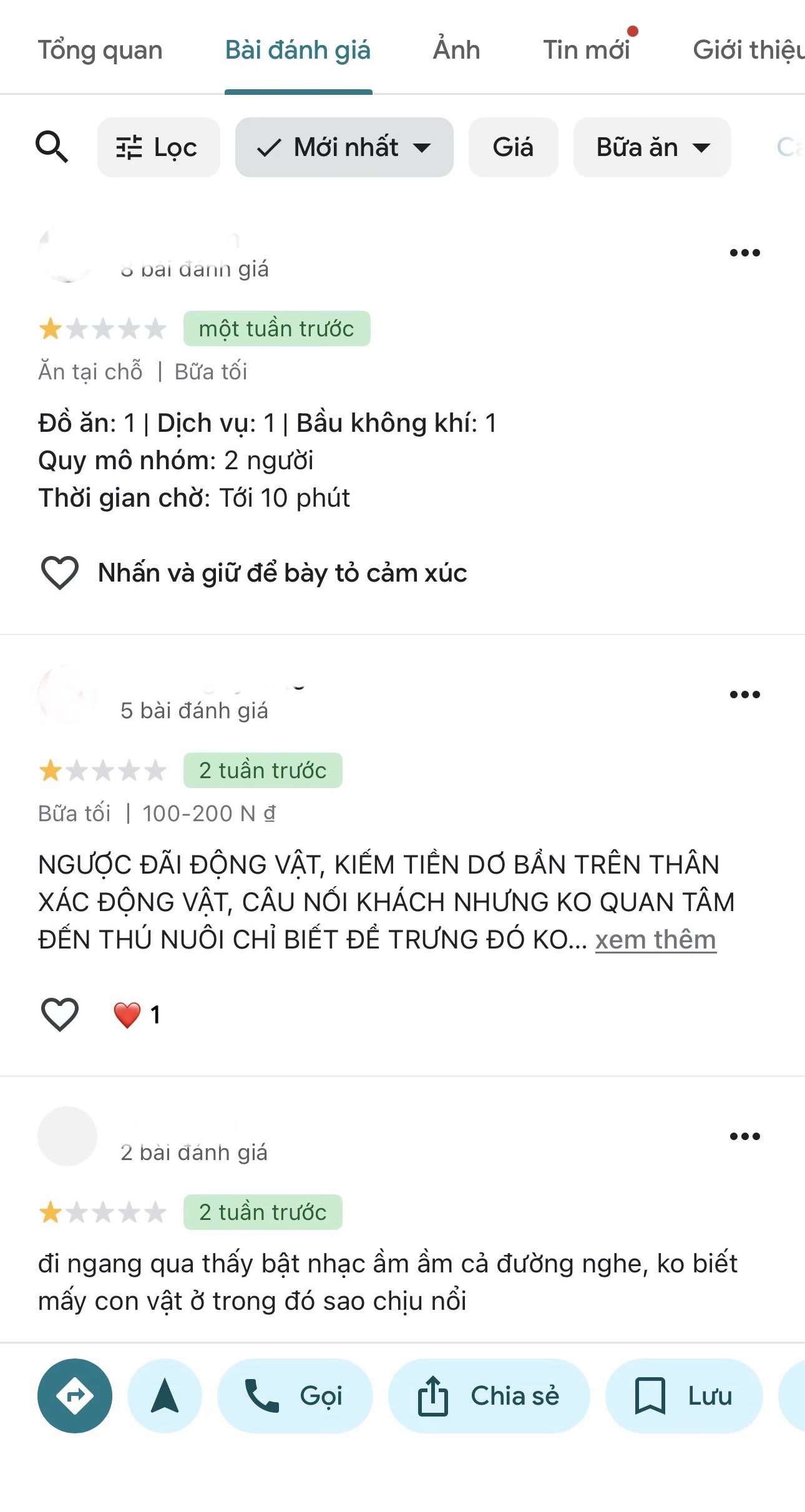 Từng được ví như ‘thảo cầm viên thu nhỏ’, quán cà phê nay hứng bão 1 sao, khu nuôi nhốt ám ảnh người nhìn
