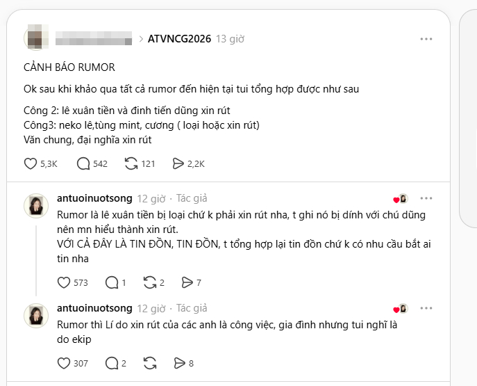 Hiệu ứng phẫn nộ sau cú loại kép 14 Casper, Vương Anh Tú sau Công diễn 1 kéo theo chùm tin đồn: 10.000 bình luận dồn vào fanpage Yeah 1