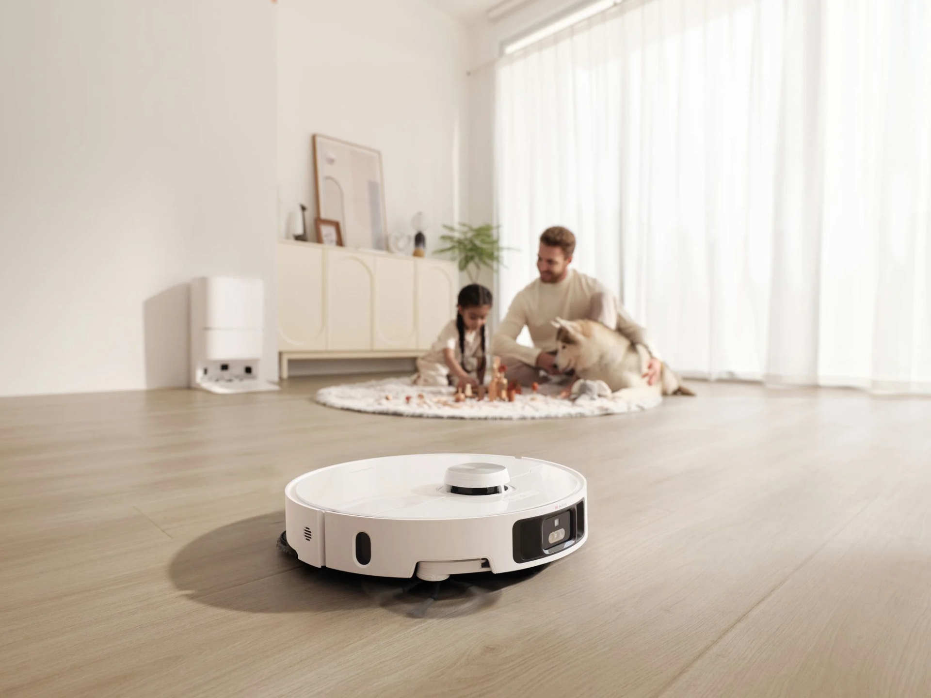 Robot nhỏ như thể trong nhà có thêm một