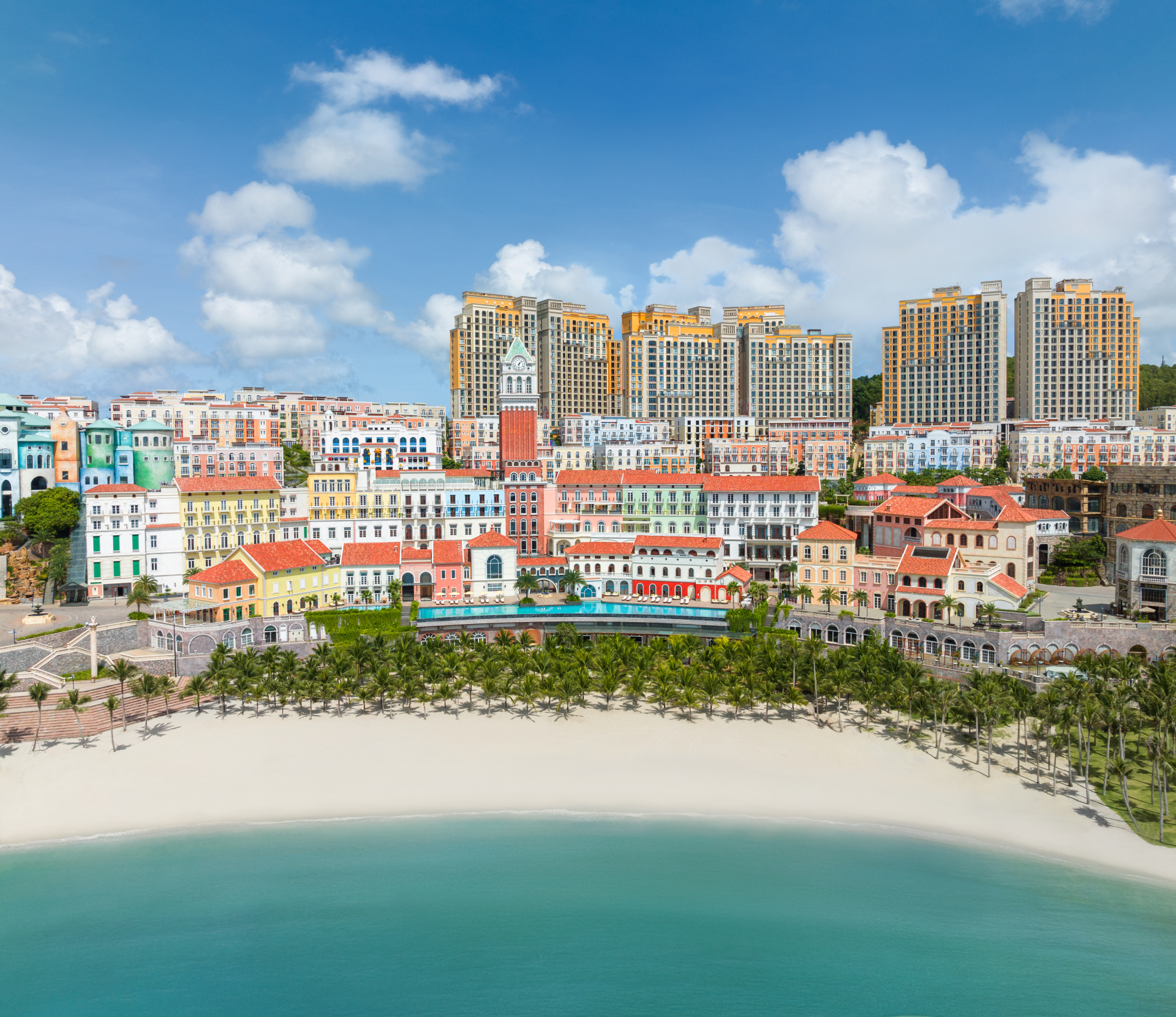 Là khu nghỉ dưỡng đậm chất Ý duy nhất tại Việt Nam, La Festa Phu Quoc đưa du khách hòa mình trọn vẹn vào tinh thần của vùng duyên hải Amalfi